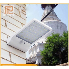 36 LED Solarleuchte Kabellos Wasserdicht Bewegungsmelder Außenleuchte für Gartentür Eingang Warmweiß