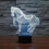 Lampe de bureau - Cheval 3D - LED - 7 couleurs - Rechargeable par USB - Enfant 1
