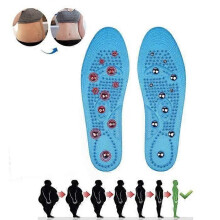 Magnetische Einlegesohlen – Plantarreflexzonenmassage – Abnehmen – Antifasziitis – Größe 35–40