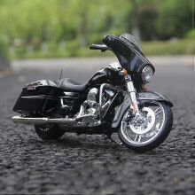 Motorcycle model - Maisto - Harley Davidson Road King Special 2017 - Black - 1:12 scale - Mixed