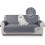 Housse de canapé imperméable pour fauteuil (gris, 3 places) 1