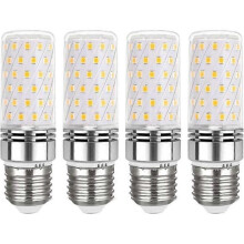 Ampoule LED E27 16 W Blanc chaud 3 000 K Pack de 41 450 lm 360 lumières Équivalent halogène E27 100