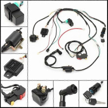 Komplett elmotor Starter ledningsnät 110 Loom 125cc fyrhjuling ATV Buggy ZHM70608002_1909