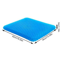 (42343cm) Cuscino per sedia in gel, cuscino per auto, cuscino rinfrescante spesso, cuscino per sedia