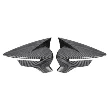 (Kolfiber)2 st Bilsidodörr bakre spegelkåpa Lägg till för SEAT Leon MK3 5F ST FR Cupra