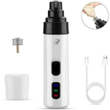 Cortaúñas eléctrico para perros, lima de uñas para gatos, perros y animales pequeños, cortaúñas eléctrico