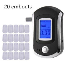 Electronic Breathalyzer Bärbar Breathalyzer med Professionell halvledar LCD Digital Display med