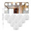 Mirror Light LED Mirror Lights 10 Bulbs Stick-on Type USB Makeup Lamp for Bathroom Wall Mirror 1