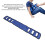 Efficient Padded Patient Transfer Sling with Nylon Mesh Blue 10