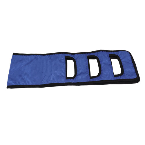 Efficient Padded Patient Transfer Sling with Nylon Mesh Blue 1