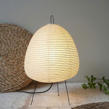 Lanterne en papier de riz créative à LED, lampe de table japonaise décorative pour la maison, salon,
