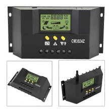 CM3024Z 30A Solar Charge Controller Generator 12V/24V voor zonnepaneelaccu ENERGIEBESPARINGSSET