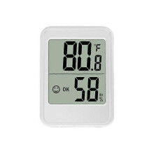 Thermomètre et hygromètre d'intérieur électronique pour la maison, le bureau, la serre