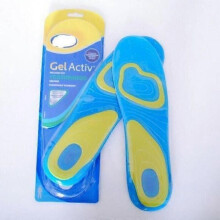 2 Stück Ein Paar Scholl Gel Activ Everyday - Gel-Einlegesohlen für Herren