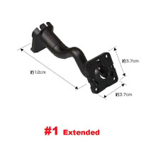 (1 Utökad)HGDO nummer 1 Universalhållare för Dash Cam Bil DVR Backspegel Kamera GPS Video