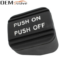 Bil svart gummi Parkeringsbroms Pedal Pad Cover Passar för Nissan Quest Maxima Altima Titan Rogue Pathfinder