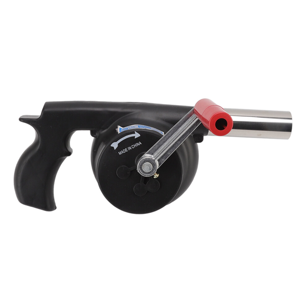 Lightweight Portable ABS Hand Crank BBQ Fan for Camping, Picnic & Fireplace-image-OPC-PJJ82GJ-NEW