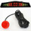 (Red)Parktronic Car Detector Auto LED Display 4PCS Parking Sensor Kit Reverse Assistance Backup Radar 1