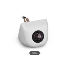 (blanc)Vue arrière de voiture en marche arrière Vis CCD externe Haute définition 170 Grand angle Vision