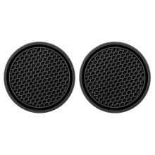 (2 pièces) 2 pièces tapis antidérapants en caoutchouc pour porte-bouteilles de voiture, dessous de verre,