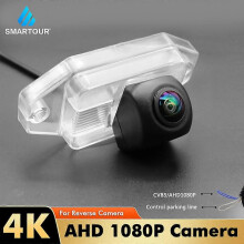 Caméra de recul SMARTOUR 2K HD 1080P Fisheye pour Toyota Land Cruiser Prado 90 1996-2002