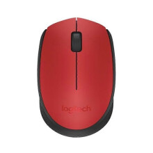 Souris - Sans fil - Logitech - M171 - Ambidextre - Rouge