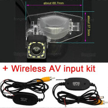 (12led sans fil) pour Honda Odyssey Accord Crosstour CR-V CRV Fit Jazz HRV CRZ CRX 2000 - 2016 Voiture
