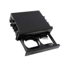 Supports universels pour boissons de voiture, kit de poche pour radio 1 DIN, porte-gobelet de rangement