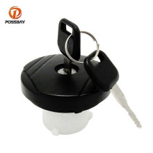 Zwarte tankdop voor brandstoftank met 2 sleutels 4411620 voor Ford TRANSIT MK7 2006 2007 2008 2009