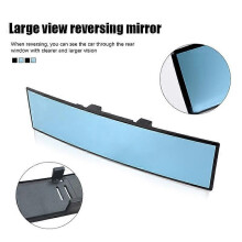 (270mm)270-300mm Universal Bilspegel Interiör Backspeglar Böjd yta HD Stor fältvy Antireflex