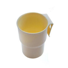(Beige) Porte-gobelet d'eau de voiture Boîte de rangement/support de téléphone portable Support de tasse