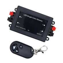 LED Single Color Dimmer Cotroller Universal On/Off Strobe Flash 3 Key Remote 8A Remote Control Switch