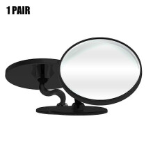(2Pcs 01) 2 Pièces Rétroviseur de Voiture Miroir d'Angle Mort Anti-buée Miroir Étanche 360 Degrés
