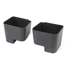 (Boîte de rangement) BAWA Porte-gobelets arrière de voiture Boîte de rangement latérale pour siège arrière