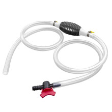 Pompa di trasferimento del carburante liquido per olio, portatile, con tubo flessibile, durevole, per