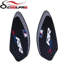 (A) Motorfiets brandstoftankdop sticker pad antislip tractie sticker voor BMW S1000RR S1000 RR HP4 2019-2022
