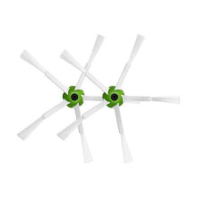 Lot de 2 paires de brosses latérales pentagonales pour aspirateurs Roomba i7+ E5 E6 E7 i3