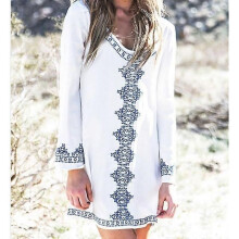 Malediivit Kirjonta Kaftan Beach Dress Shores Bikini Puuvilla Naiset