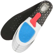 1 Paar Gel-Einlegesohlen, Dämpfung, Komfort-Schuhe, Herren, Unisex, IndoorMan, Größe 41–45