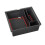 (Silicon Mat Version) För Tesla Model 3 Y Tillbehör Auto Center Console Organizer ABS förvaringsbox 1