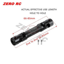 (66-85mm 1PC)FULL METAL Universal Joint Spline Drive Shaft 52-178mm For SCX10 III 90046 47 Wraith RBX10