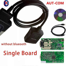(V9.0 NO BT)Real 9241A V3.0 2021.11 AMDS DELPHIS Med Keygen TCS Bluetooth OBD2-skanner för Auto NEC