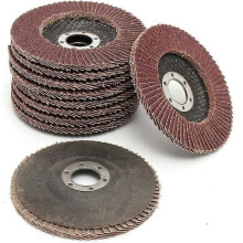 10PCS 115MM 60Grit Flap Discs Schleifen Polieren Disc Schleif Werkzeug Für Winkel Grinder Grit