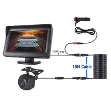 (430H-CL-XGYS-10M) MJDOUD Caméra de recul pour voiture avec moniteur pour stationnement de véhicule