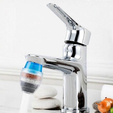 Filtre de robinet de cuisine universel, purificateur d'eau du robinet, filtre à eau multicouche au charbon