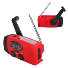 Zonne-energie radio Zonne-energie dynamo radio FM AM NOAA handcrank radio Buiten draagbare noodradio