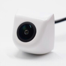 (CCD 170 Blanc 12 V) XCGaoon CCD 170 degrés Objectif Fisheye Caméra de recul latérale avant de voiture