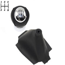 (5-växlad set) Växelspaksreglage Växlar Dammskydd för Mazda 6 GG M6 2002 - 2007 manuell växellåda
