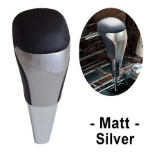 (Matt silver) Växelspaksspak Handboll Automatisk för Toyota Land Cruiser 200 2016 2017 2018 2019