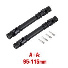 (2 pièces A-A) INJORA 95-110 mm 105-140 mm Arbre de transmission en acier trempé pour voiture sur chenilles